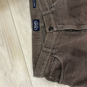 Chaps Classic Brown Corduroy Trousers